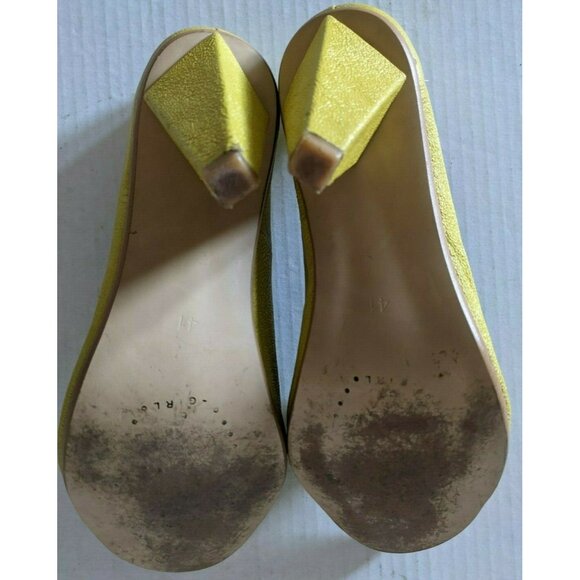 Fly London Fly Girl Women High Diamond Stiletto Heels Shoes Yellow Size 41 US 10 - Picture 3 of 8